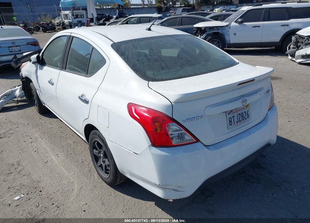 2019 NISSAN VERSA VIN: 3N1CN7APXKL842937