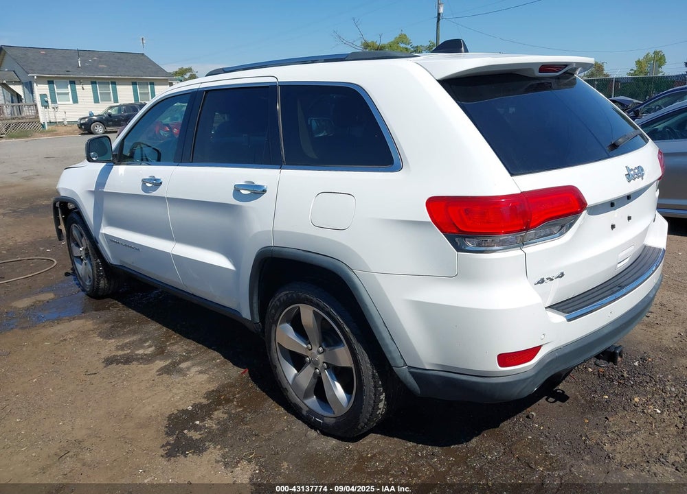 2014 JEEP GRAND CHEROKEE LIMITED VIN: 1C4RJFBG2EC190102