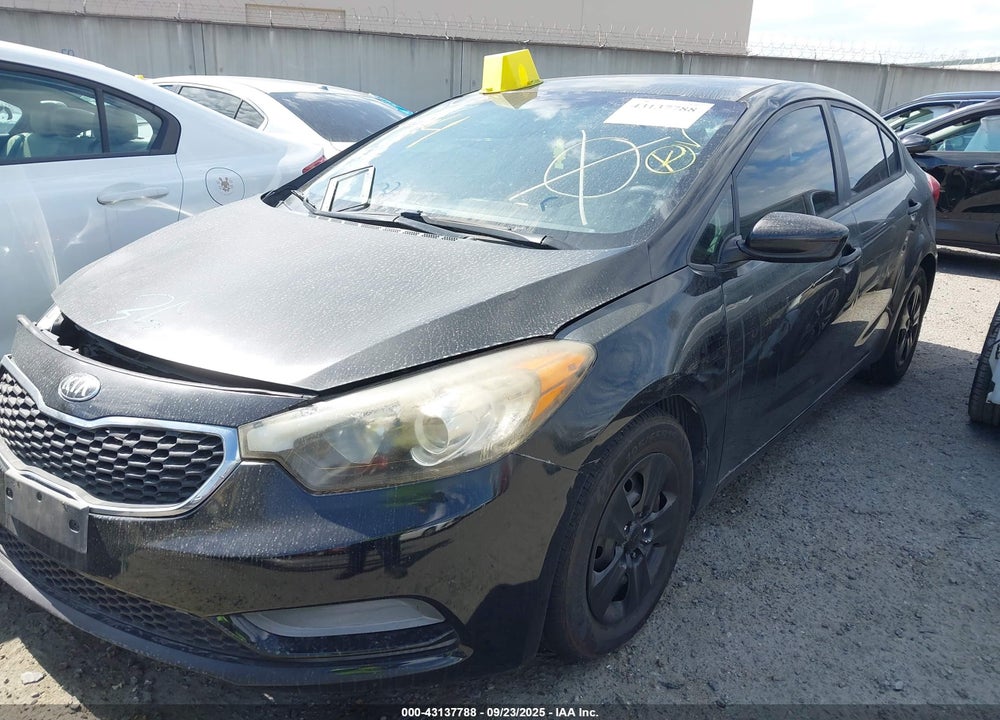 2015 KIA FORTE VIN: KNAFK4A62F5400164