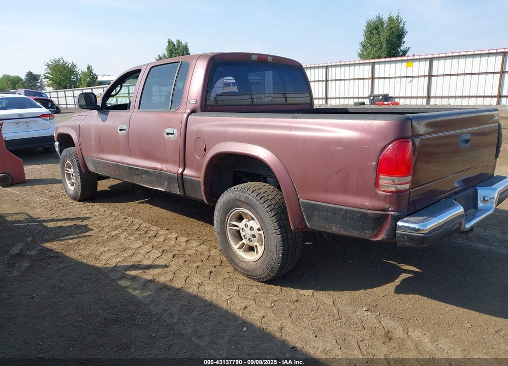 2000 DODGE DAKOTA SLT/SPORT VIN: 1B7HG2AZ8YS644675