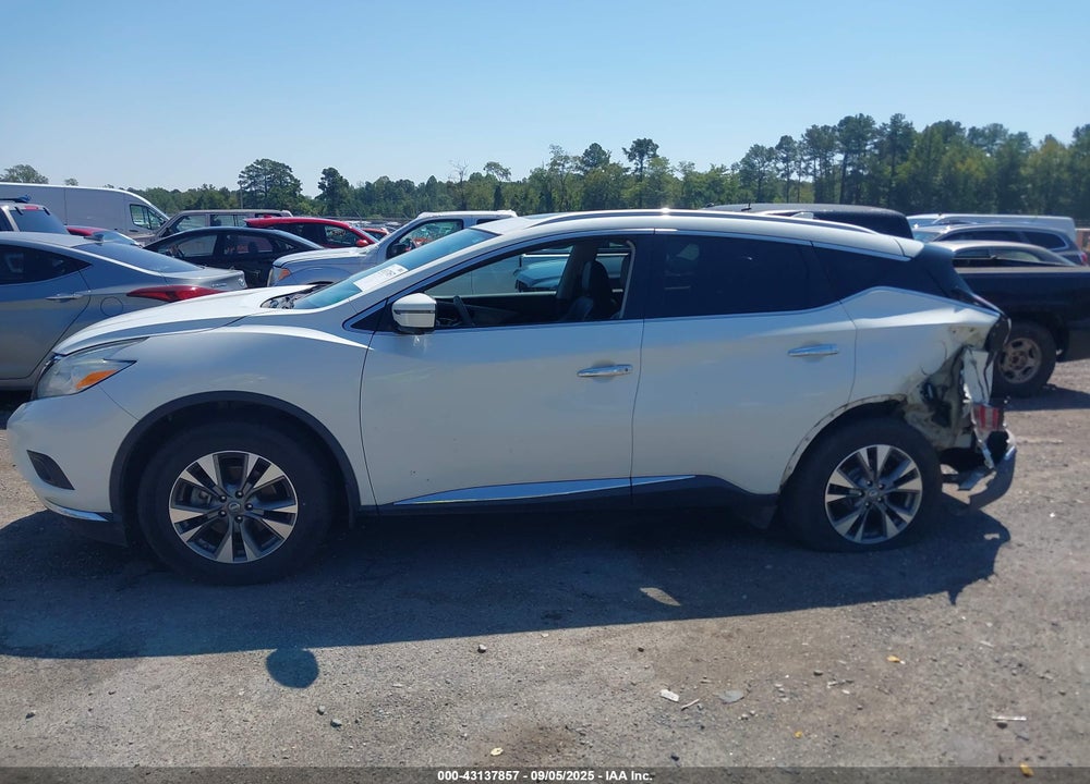 2017 NISSAN MURANO VIN: 5N1AZ2MH3HN123999