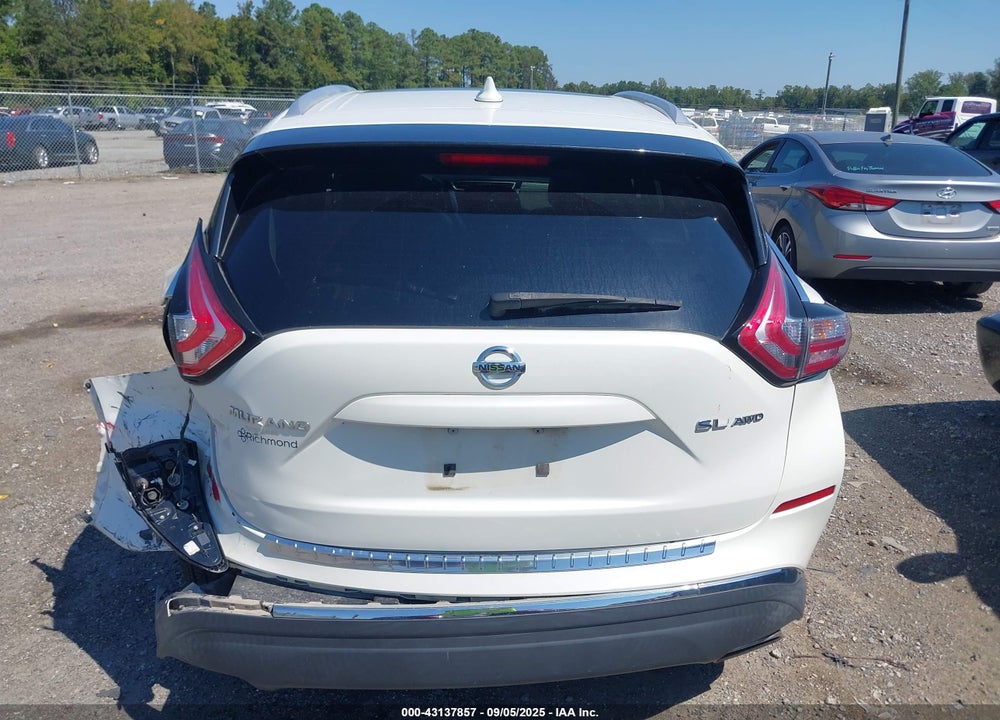 2017 NISSAN MURANO VIN: 5N1AZ2MH3HN123999