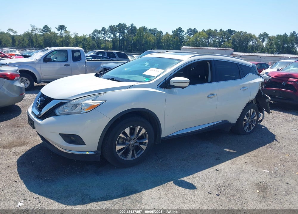 2017 NISSAN MURANO VIN: 5N1AZ2MH3HN123999