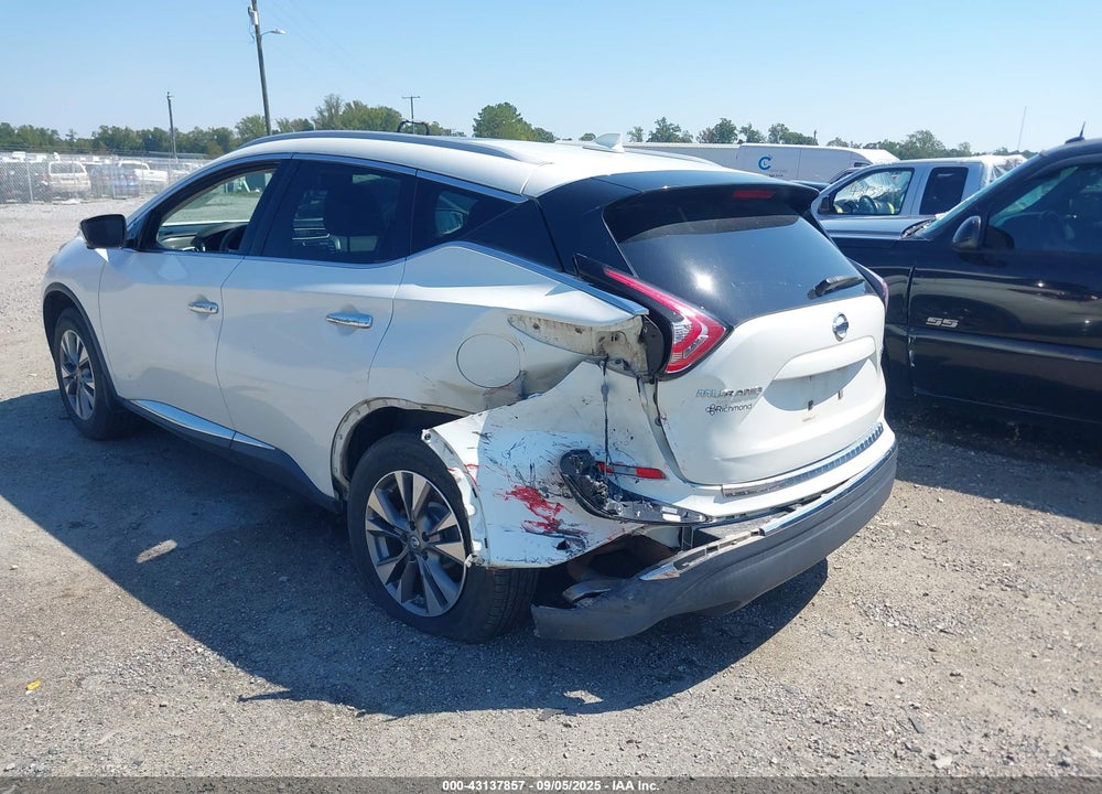 2017 NISSAN MURANO VIN: 5N1AZ2MH3HN123999
