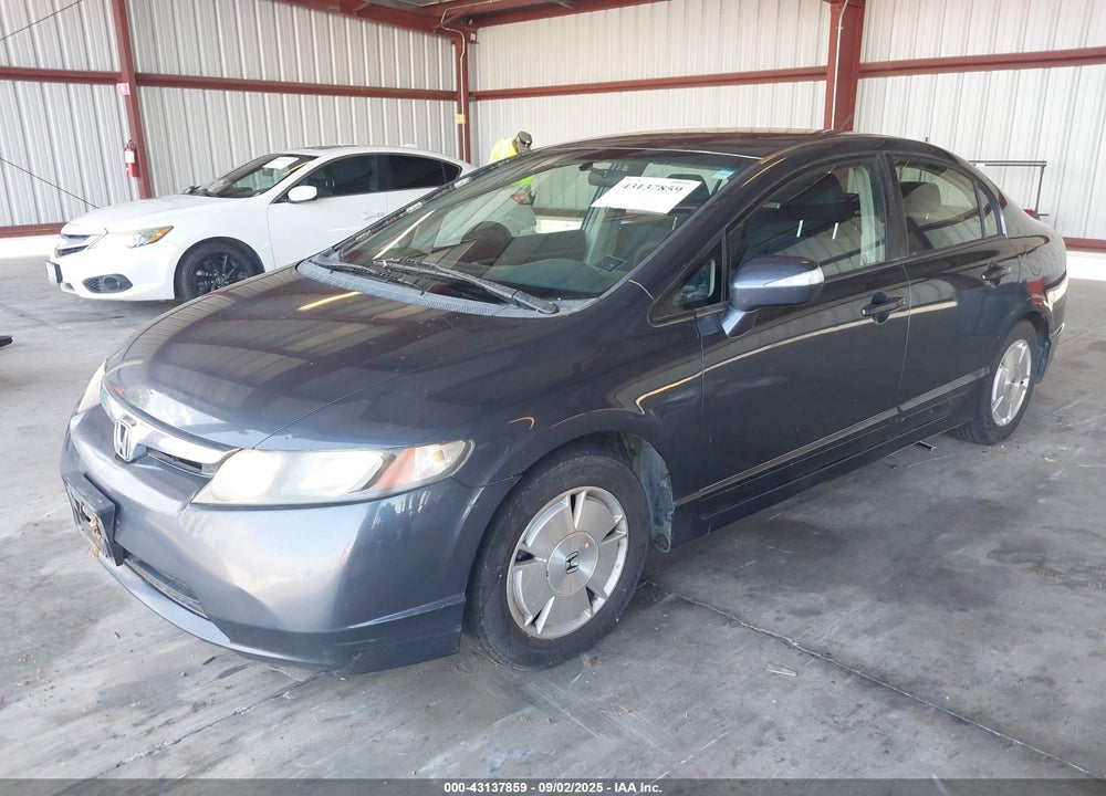 2008 HONDA CIVIC HYBRID VIN: JHMFA36278S016017