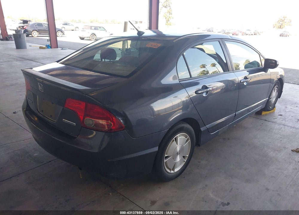 2008 HONDA CIVIC HYBRID VIN: JHMFA36278S016017