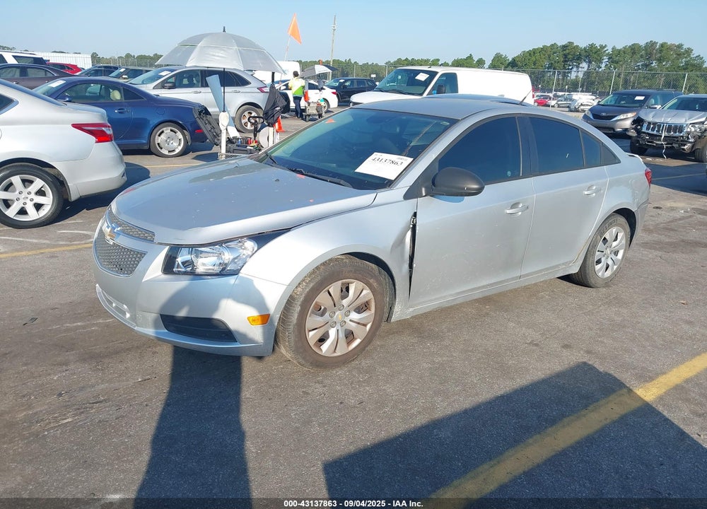 2013 CHEVROLET CRUZE LS AUTO VIN: 1G1PA5SG5D7250522