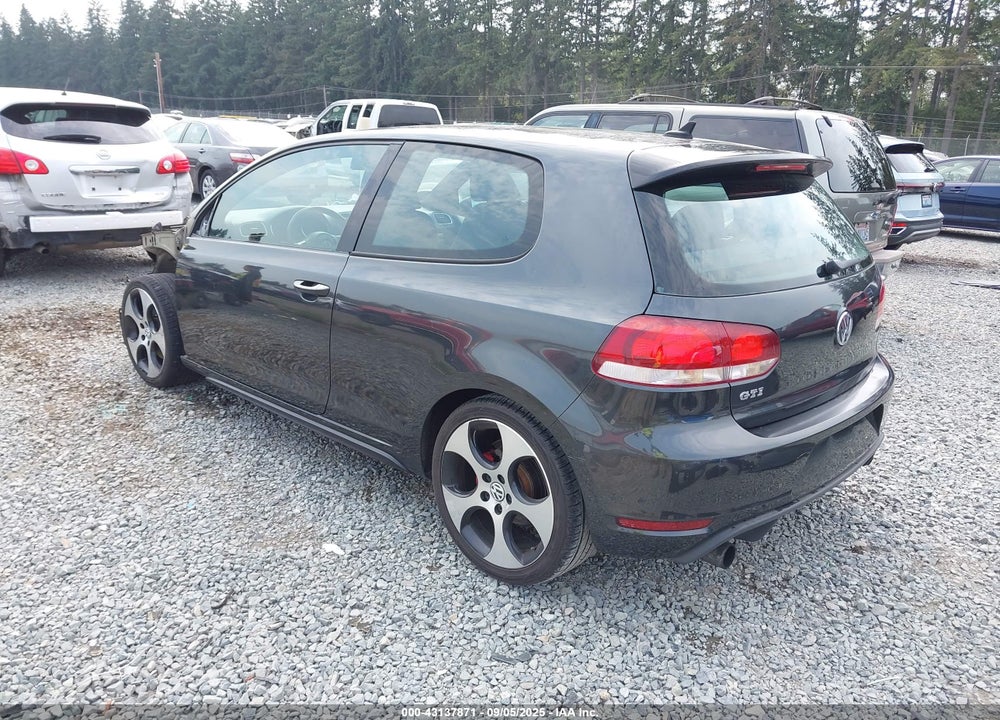 2011 VOLKSWAGEN GTI VIN: WVWFV7AJ9BW219907