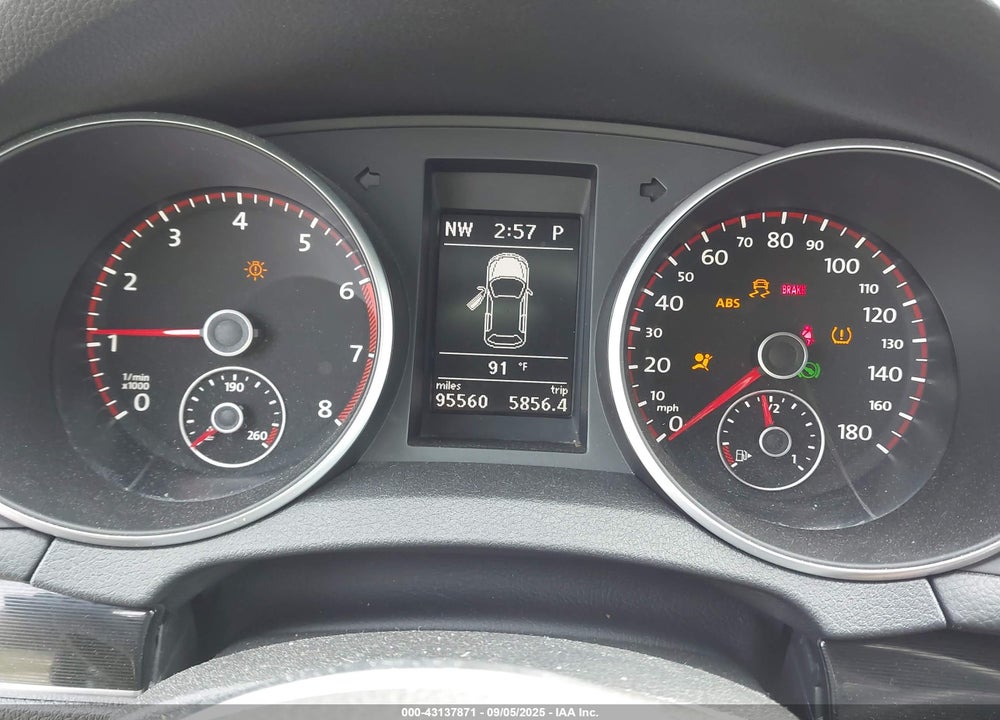 2011 VOLKSWAGEN GTI VIN: WVWFV7AJ9BW219907