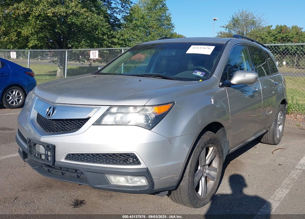 2011 ACURA MDX VIN: 2HNYD2H2XBH533331