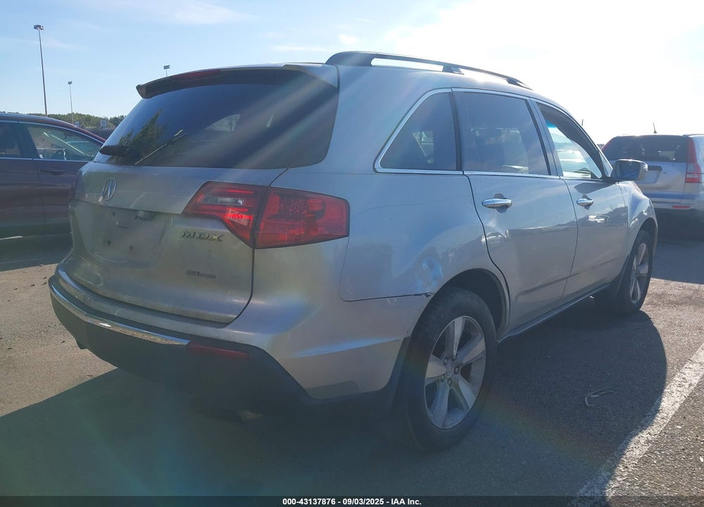 2011 ACURA MDX VIN: 2HNYD2H2XBH533331