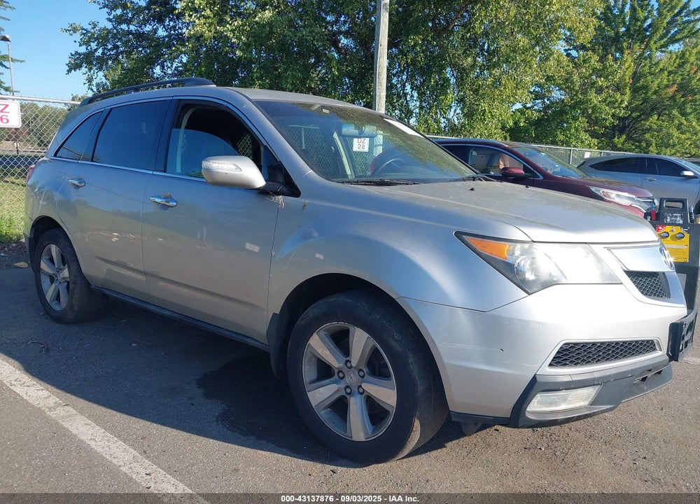 2011 ACURA MDX VIN: 2HNYD2H2XBH533331
