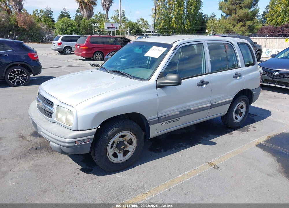 2000 CHEVROLET TRACKER HARD TOP VIN: 2CNBE13C8Y6936081