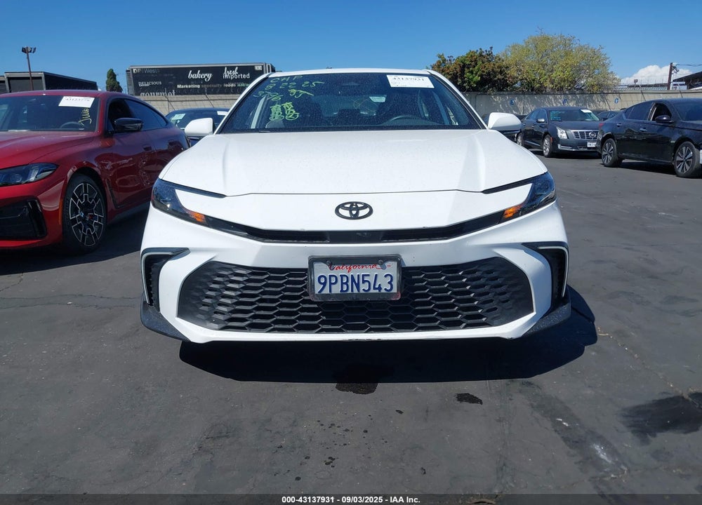 2025 TOYOTA CAMRY SE VIN: 4T1DAACK0SU533796