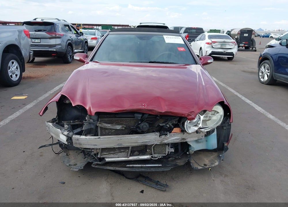 2008 MERCEDES-BENZ CLK 550 VIN: WDBTK72G08T094111
