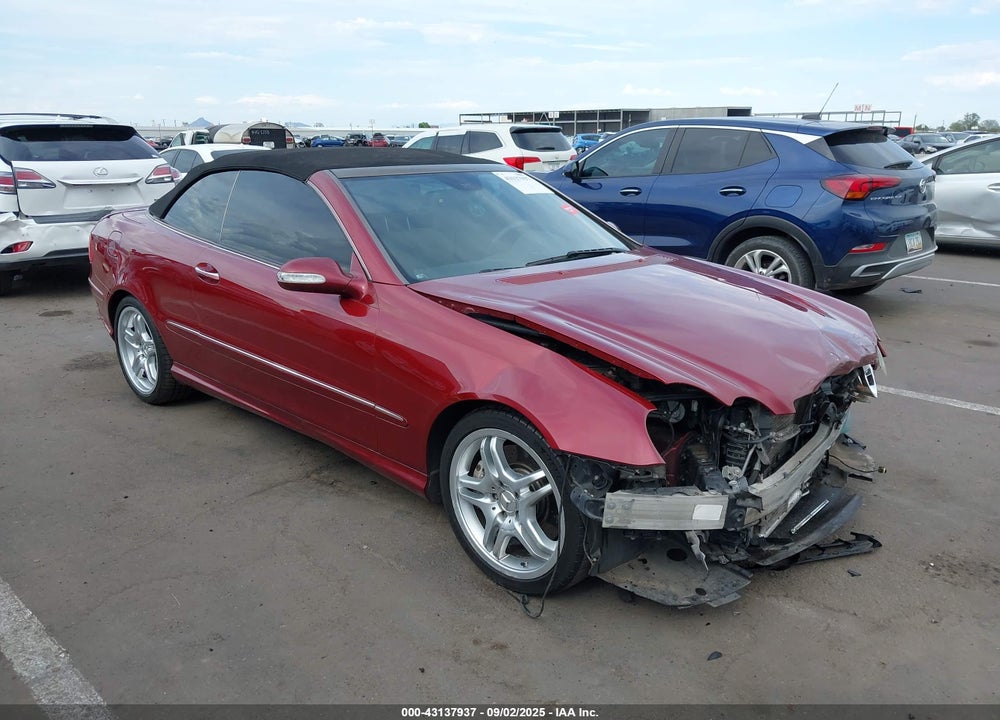 2008 MERCEDES-BENZ CLK 550 VIN: WDBTK72G08T094111