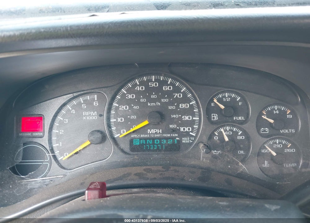 2001 CHEVROLET SILVERADO 1500 VIN: 1GCEK14V91E123974