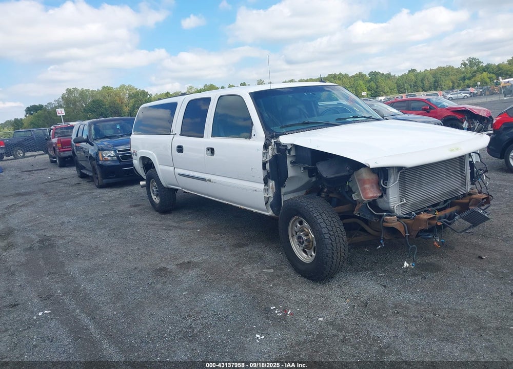 2004 GMC SIERRA 2500HD SLT VIN: 1GTHK23234F203313