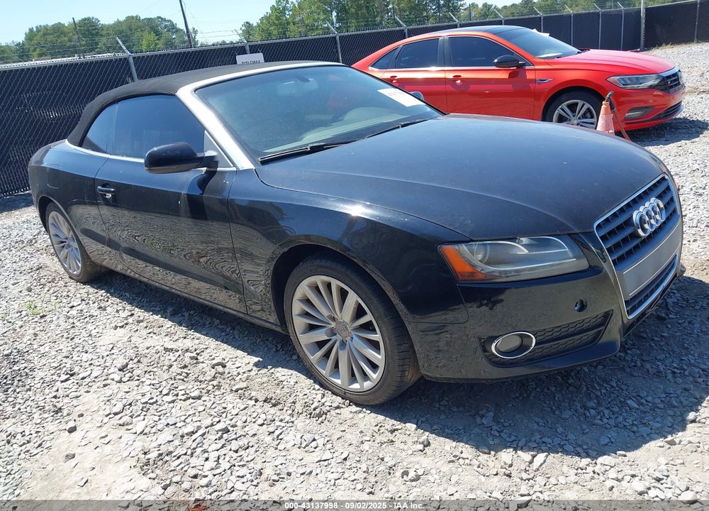 2010 AUDI A5 2.0T PREMIUM VIN: WAUJFAFH2AN008396