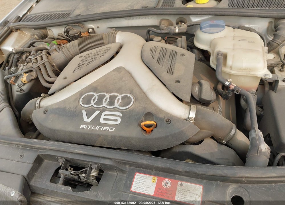 2001 AUDI A6 2.7T VIN: WAUED54B81N094262