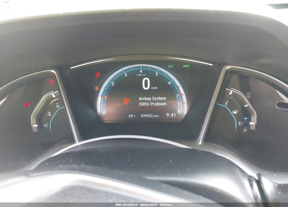 2016 HONDA CIVIC VIN: 2HGFC1F92GH638349