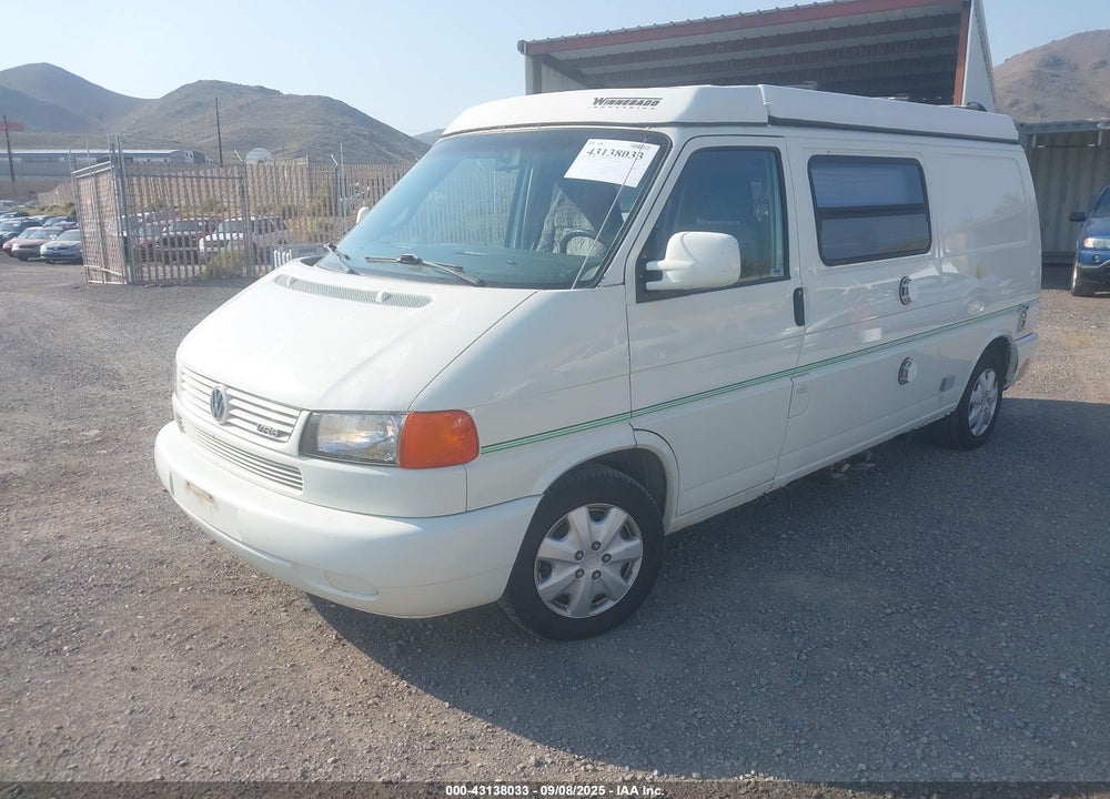 2000 VOLKSWAGEN EUROVAN MV VIN: WV2EH4701YH094402