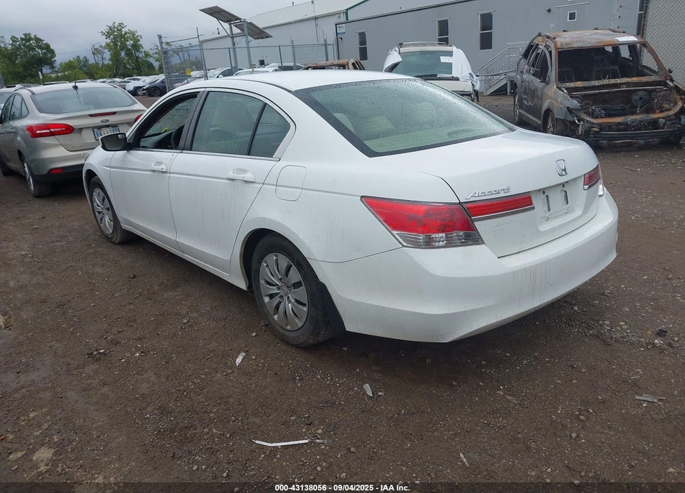 2012 HONDA ACCORD 2.4 LX VIN: 1HGCP2F33CA134863