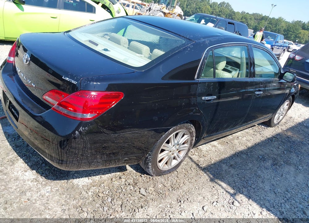 2008 TOYOTA AVALON LIMITED VIN: 4T1BK36B38U278243