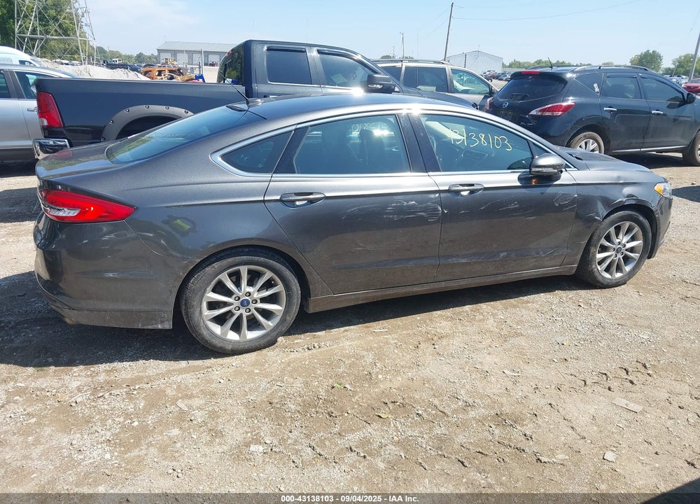2017 FORD FUSION VIN: 3FA6P0HD0HR298872