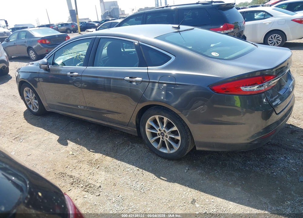 2017 FORD FUSION VIN: 3FA6P0HD0HR298872
