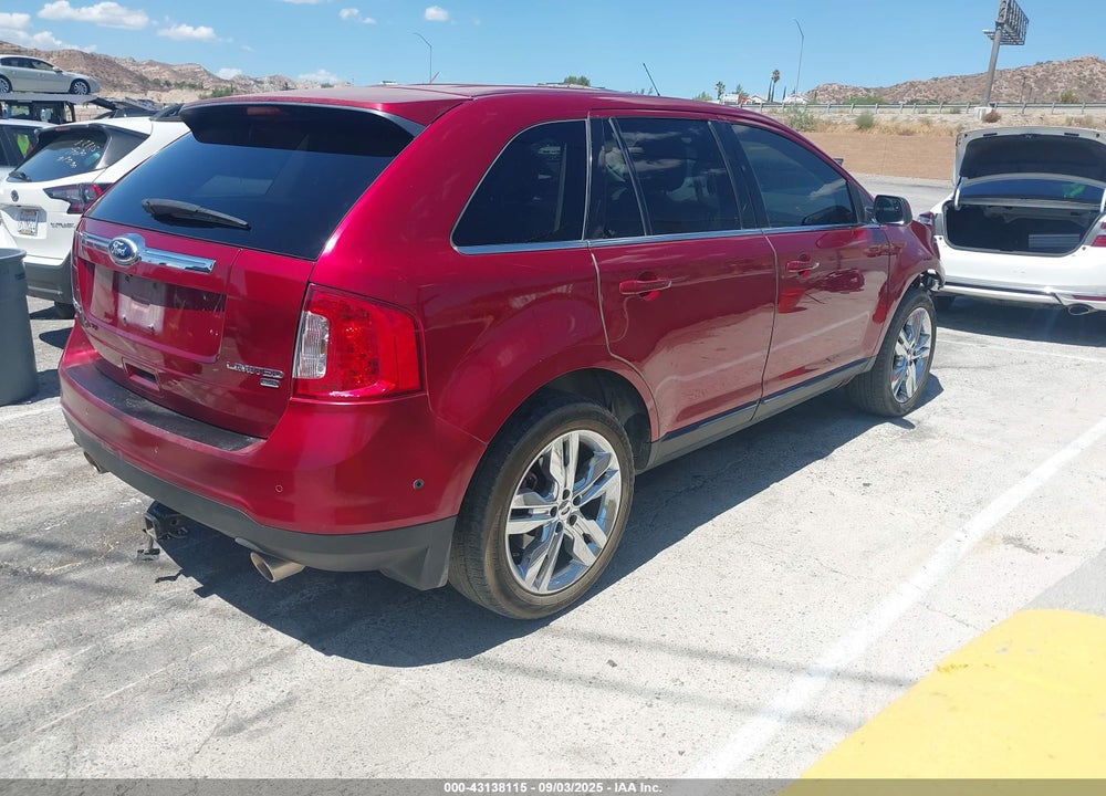 2013 FORD EDGE VIN: 2FMDK4KC6DBC18650