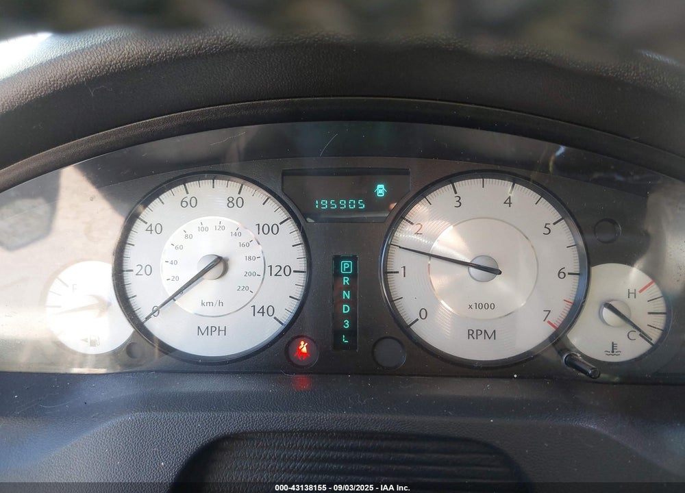 2008 CHRYSLER 300 TOURING VIN: 2C3KA53G18H108778