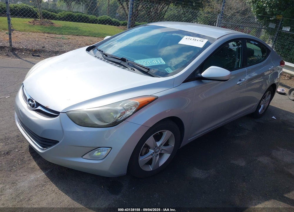 2013 HYUNDAI ELANTRA GLS VIN: 5NPDH4AE2DH266219
