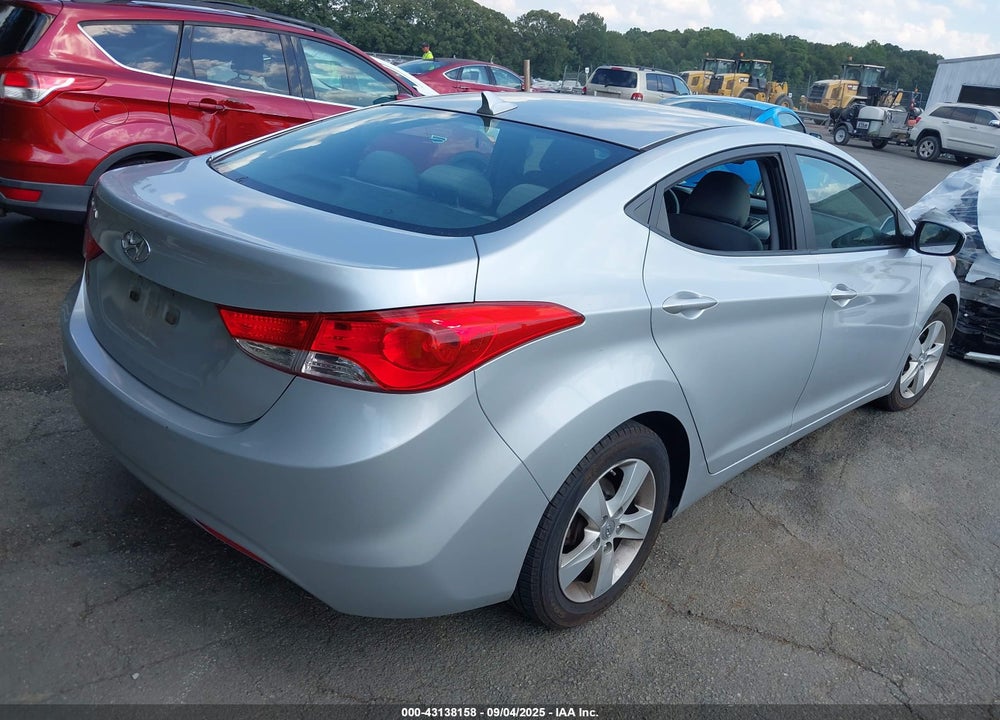 2013 HYUNDAI ELANTRA GLS VIN: 5NPDH4AE2DH266219