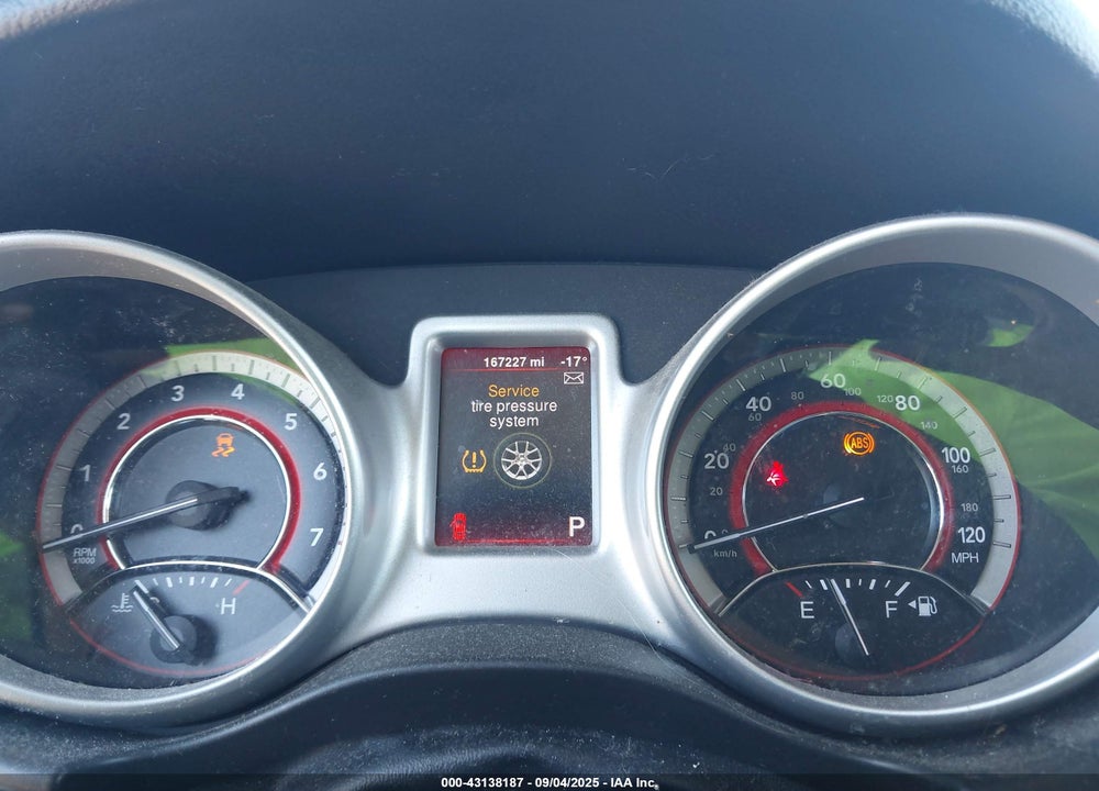 2014 DODGE JOURNEY VIN: 3C4PDDBG9ET108308