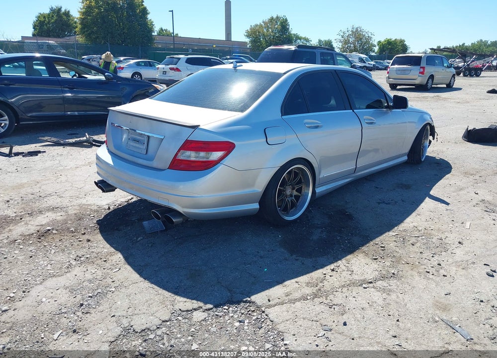 2008 MERCEDES-BENZ C 350 SPORT VIN: WDDGF56X98F136088