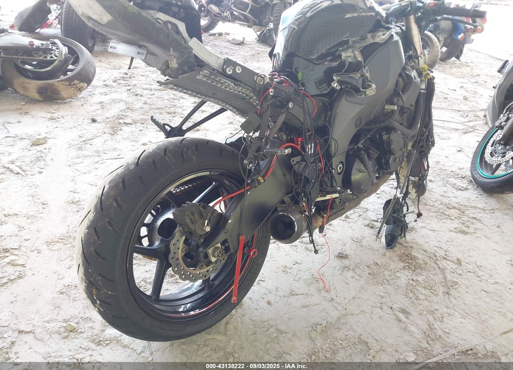 2008 KAWASAKI ZX1000 E VIN: JKAZXCE148A001738