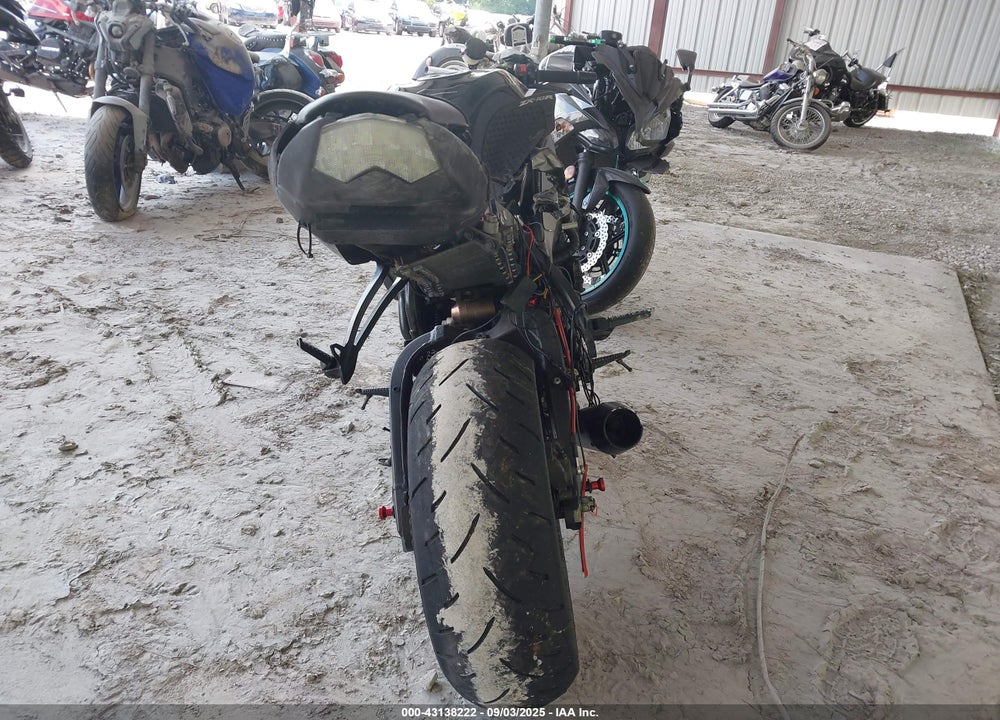 2008 KAWASAKI ZX1000 E VIN: JKAZXCE148A001738