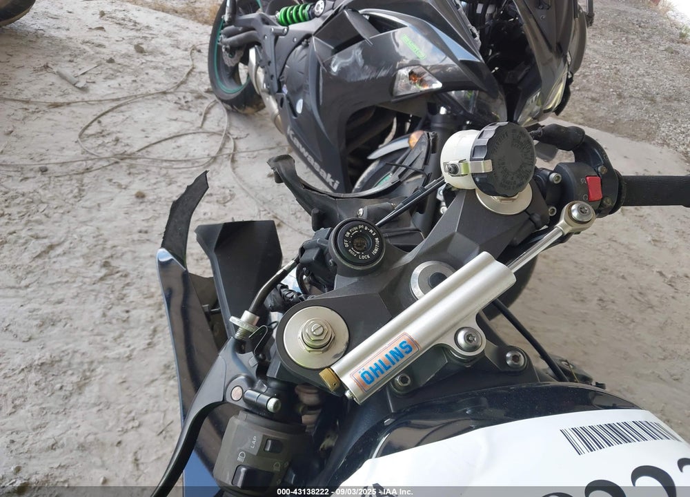 2008 KAWASAKI ZX1000 E VIN: JKAZXCE148A001738