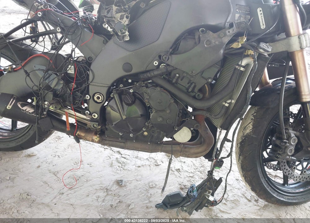 2008 KAWASAKI ZX1000 E VIN: JKAZXCE148A001738