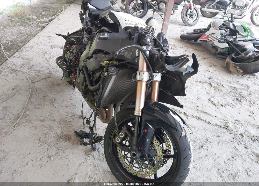 2008 KAWASAKI ZX1000 E VIN: JKAZXCE148A001738