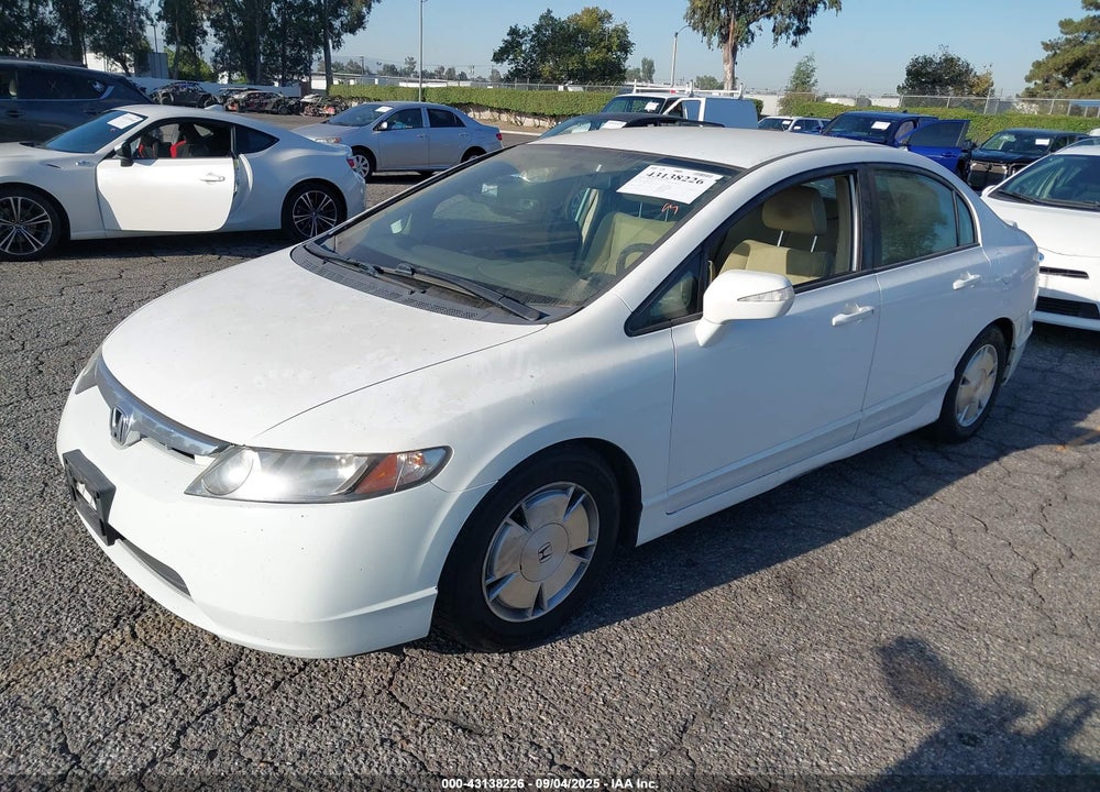 2006 HONDA CIVIC HYBRID VIN: JHMFA36286S016220