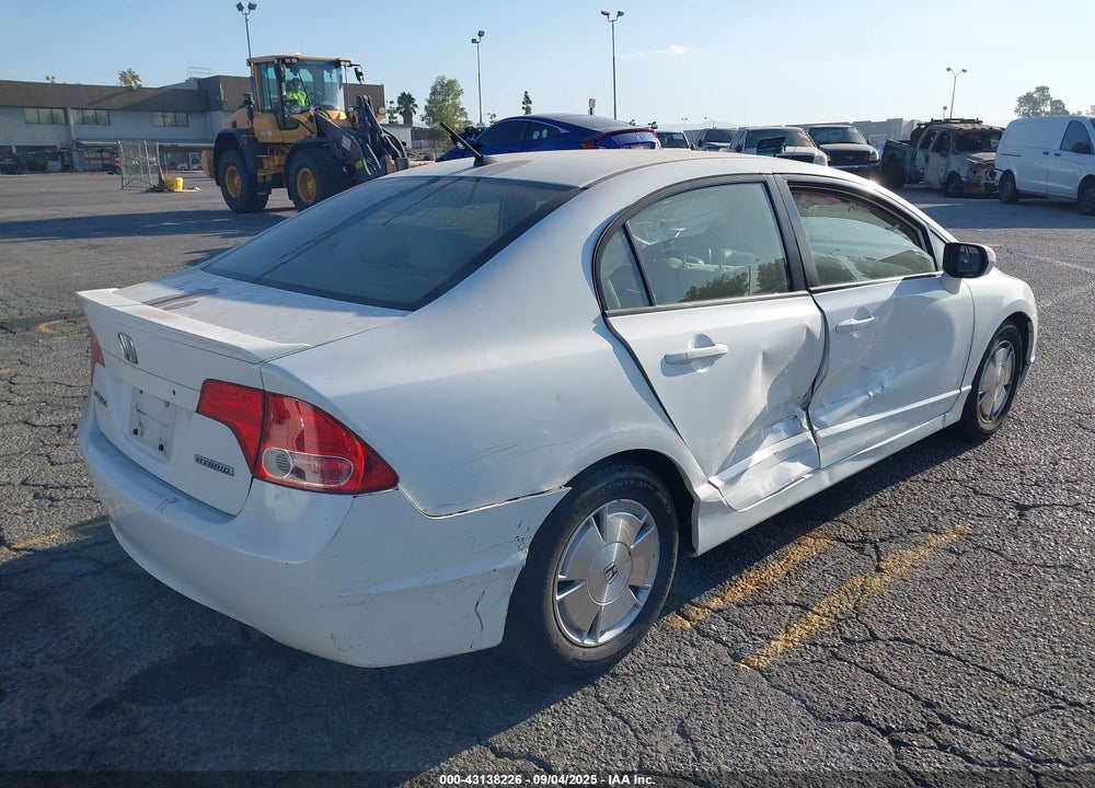 2006 HONDA CIVIC HYBRID VIN: JHMFA36286S016220