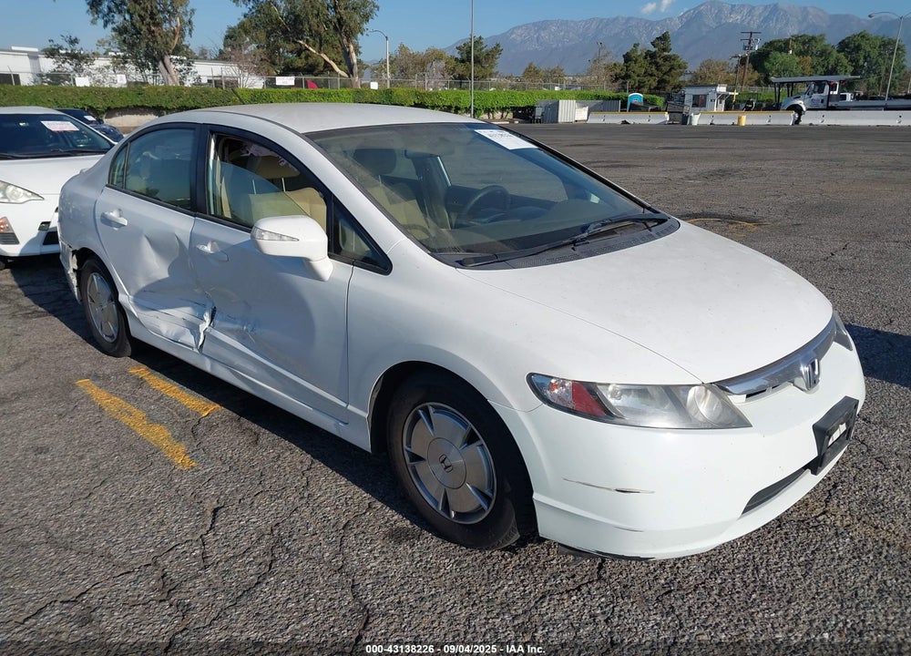 2006 HONDA CIVIC HYBRID VIN: JHMFA36286S016220