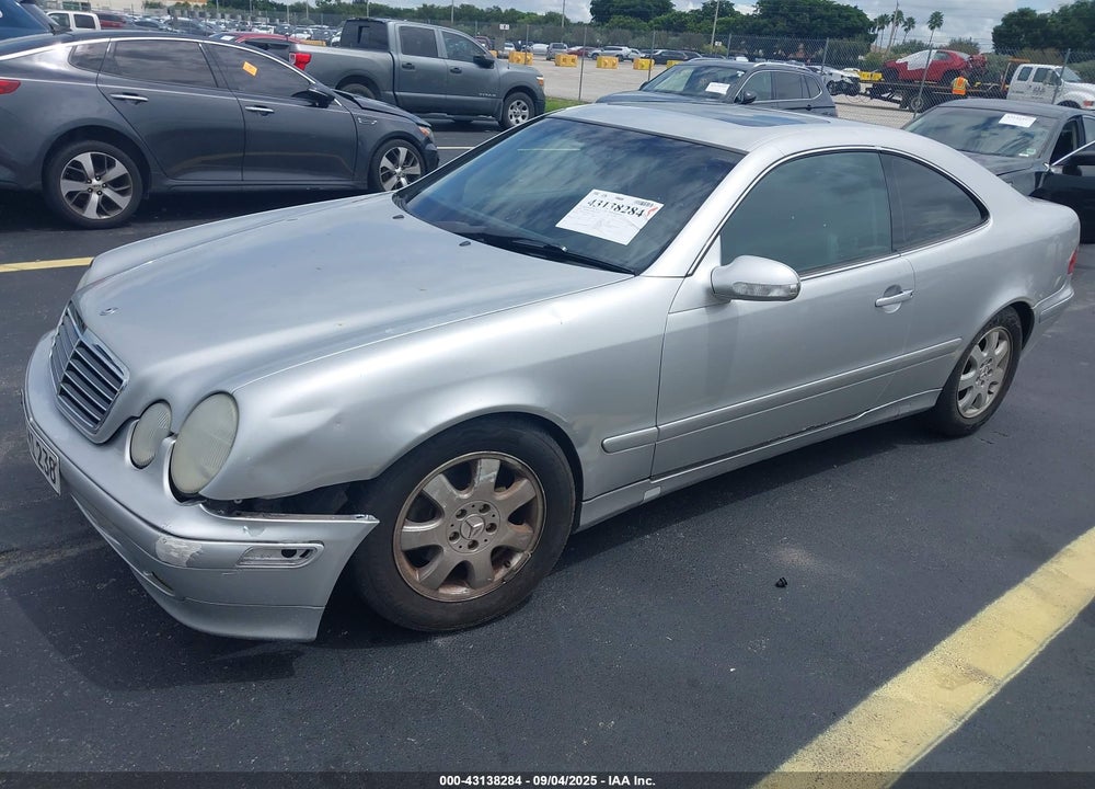 2002 MERCEDES-BENZ CLK 320 VIN: WDBLJ65G62T119531