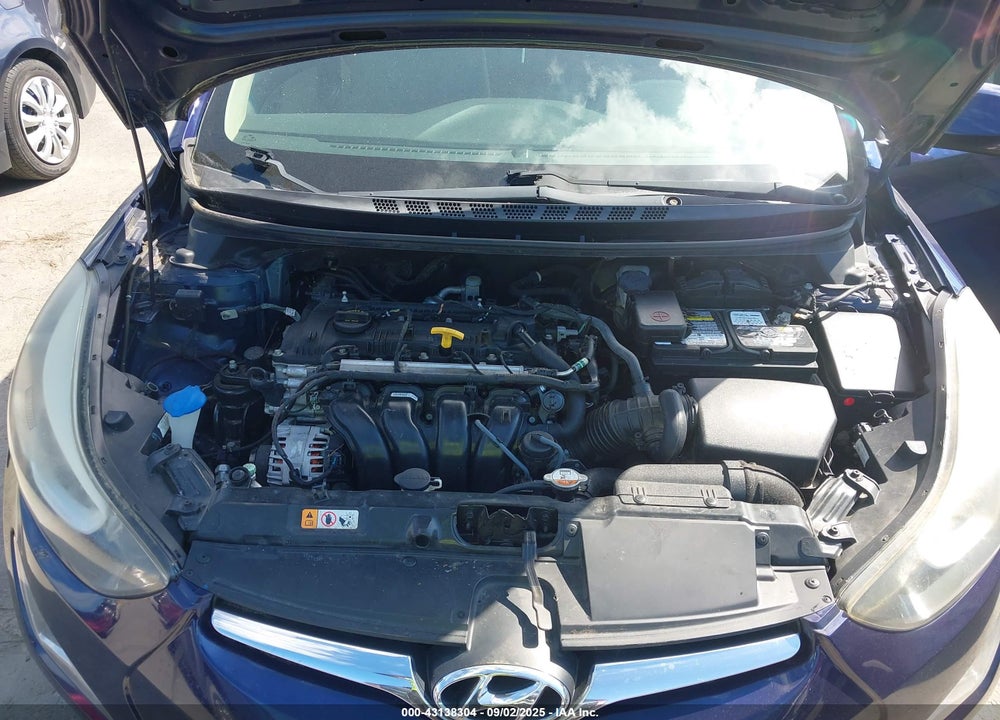 2014 HYUNDAI ELANTRA SE VIN: 5NPDH4AE1EH501520