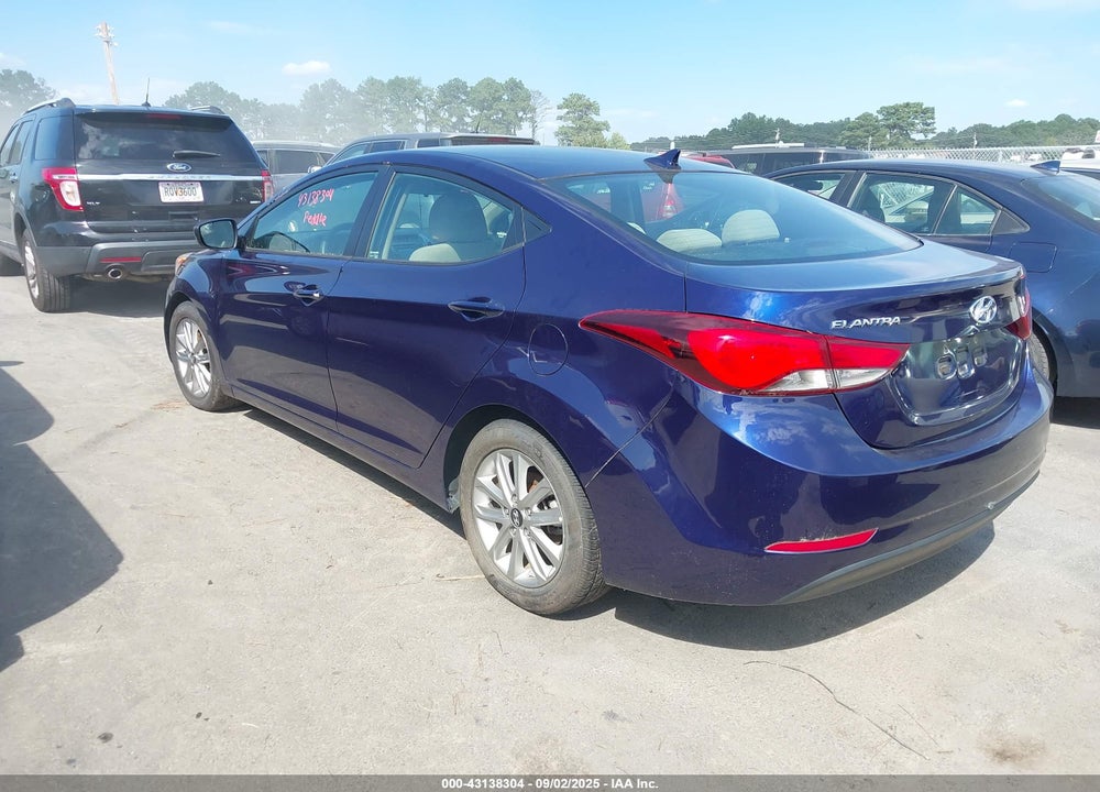 2014 HYUNDAI ELANTRA SE VIN: 5NPDH4AE1EH501520