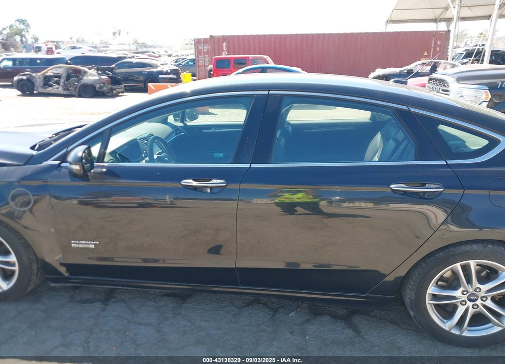2015 FORD FUSION ENERGI TITANIUM VIN: 3FA6P0SU8FR128197