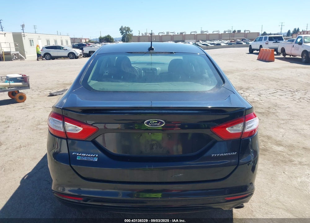 2015 FORD FUSION ENERGI TITANIUM VIN: 3FA6P0SU8FR128197