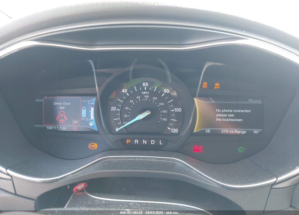 2015 FORD FUSION ENERGI TITANIUM VIN: 3FA6P0SU8FR128197